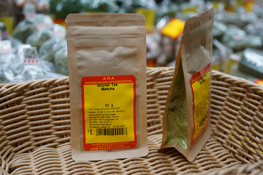 Matcha Grüntee Pulver – Würzburger Gewürzstand