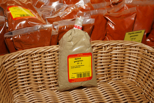 Beifuß gemahlen