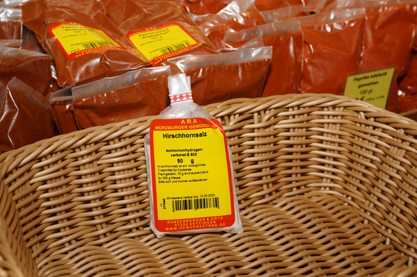 Hirschhornsalz Ammoniumhydrogencarbonat